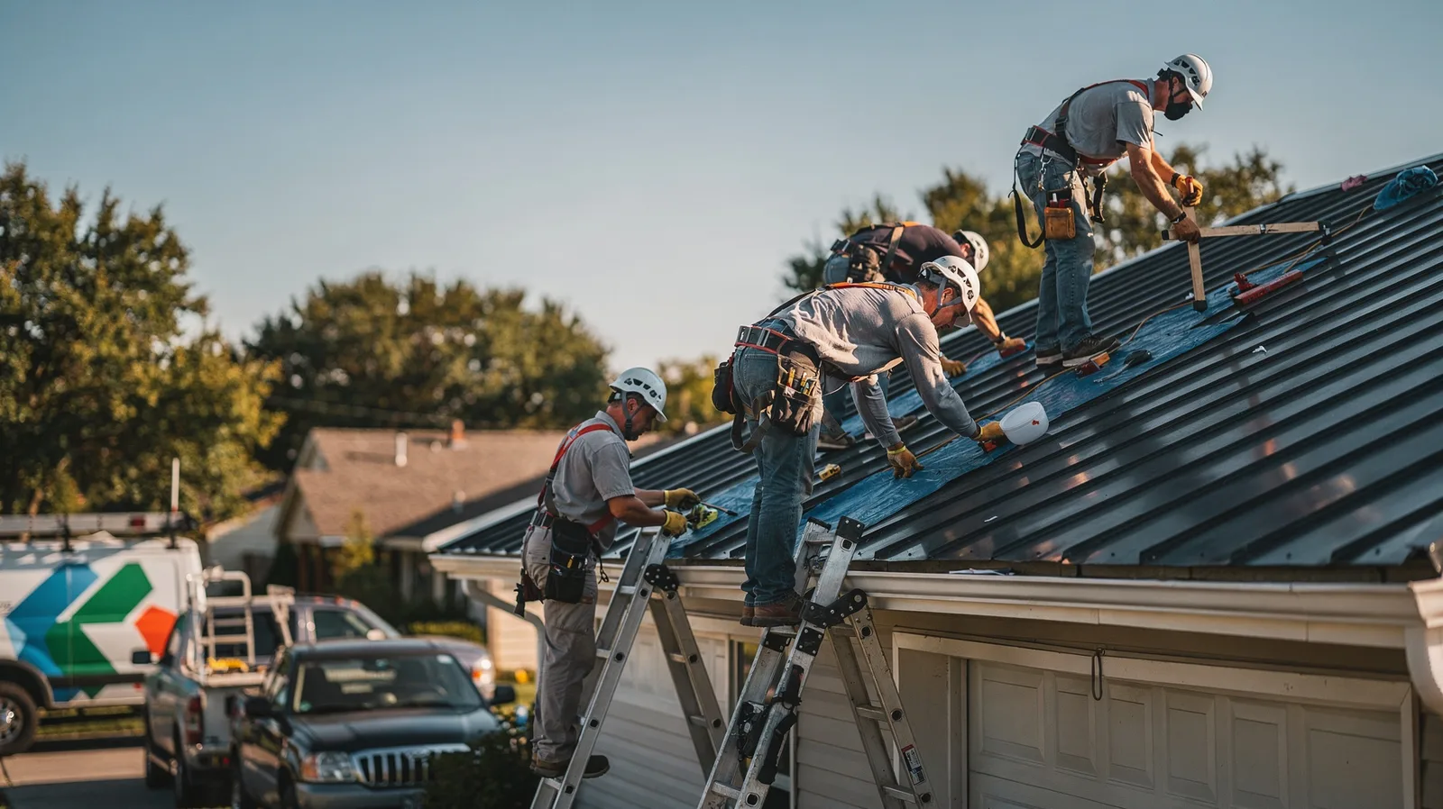 Metal Roof Installation in Hext, TX near me